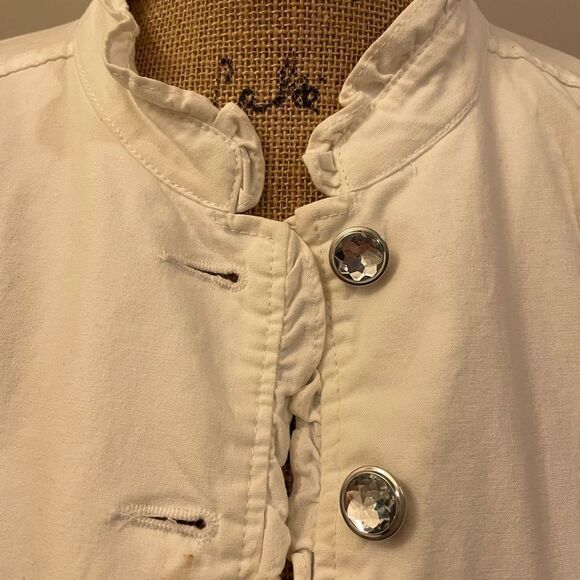 Christopher & Banks blazer Crystal buttons Sz S - Picture 4 of 9